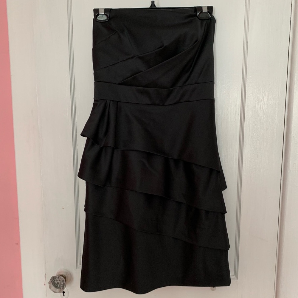 Strapless White House Black Market dress